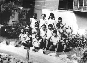 Japanese American children, Gila River Relocation Center