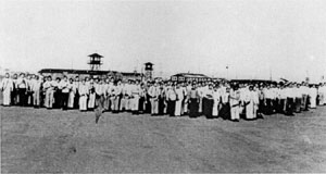 demonstration, Tule Lake Relocation Center