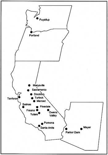 map of Assembly Centers