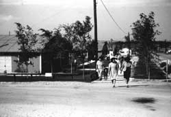 evacuee barracks, Granada