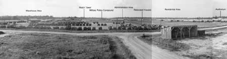 panorama view of Jerome Relocation Center