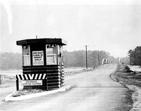 entrance station