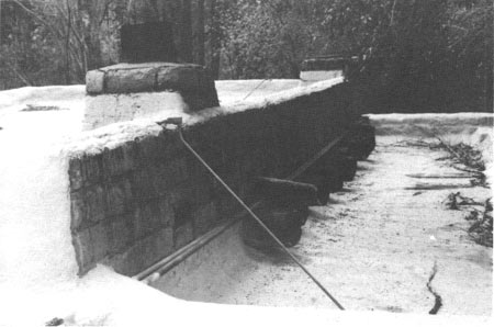 Roof over B-2 rear portal