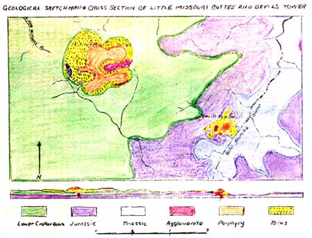 geological sketch map
