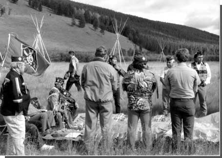 Nez Perce members of Veterans of Foreign Wars