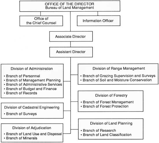 Blm Organizational Chart