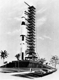 launch tower sketch