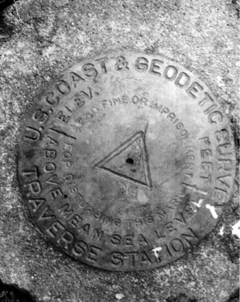 USGS marker