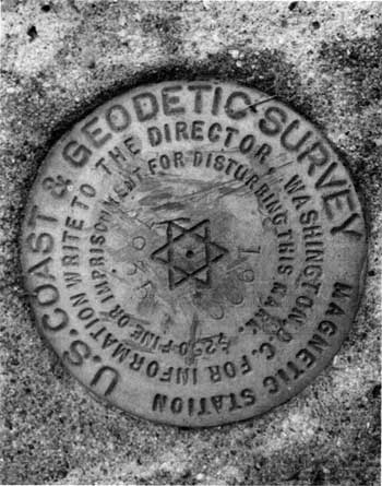 USGS marker