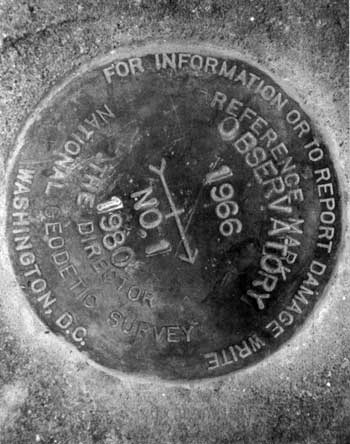 USGS marker