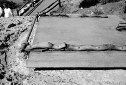 metal corrosion of hatch