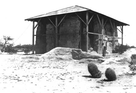 first Ruins Shelter roof