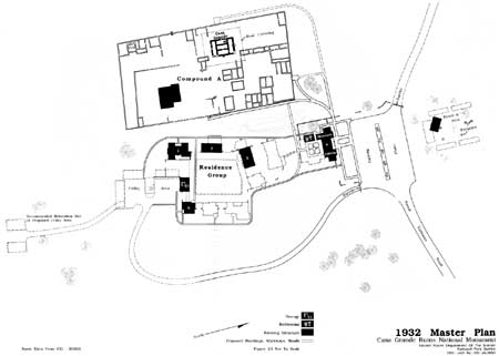 1932 Master Plan map