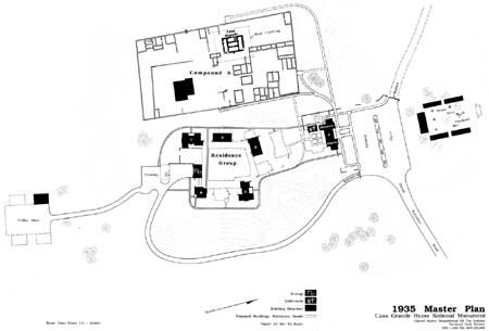 1935 Master Plan map