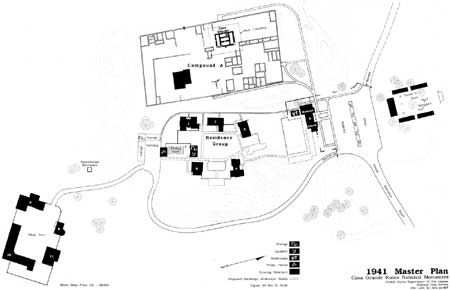 1941 Master Plan map