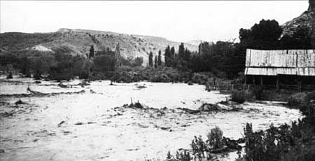 Flood on Max Krueger's land