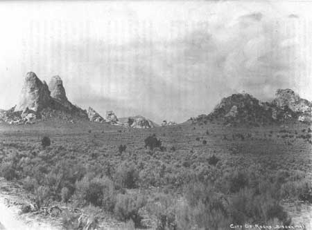 Twin Sisters rock formation