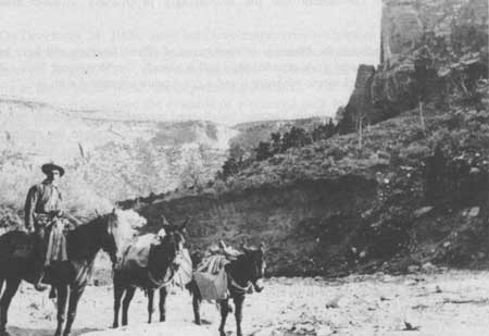 John Otto on horseback