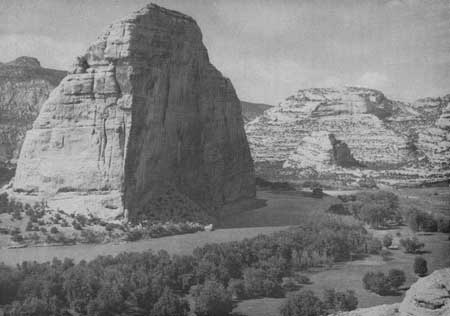 Steamboat Rock, Echo Park, and the Green River