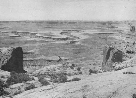 view from Upheaval Dome