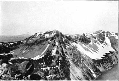 view of Garfield Peak and southern rim