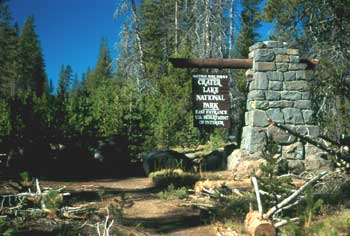 entrance sign
