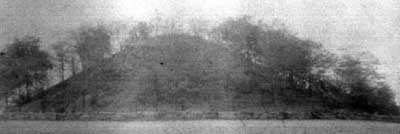 Native American mound