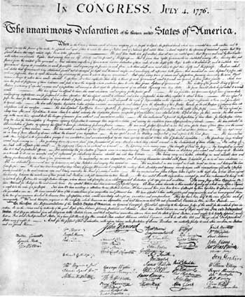 Declaration of Independence