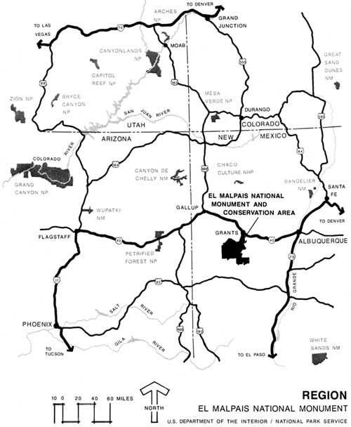 region map