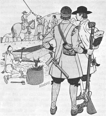 uniforms and equipment of the New England Independent Companies