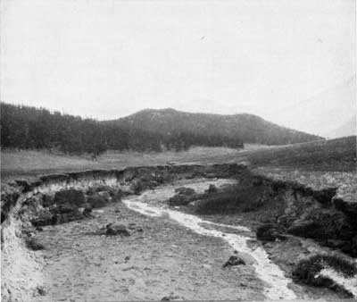 erosion at Estes Park, Rocky Mountain NP