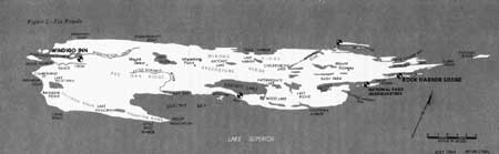 map of Isle Royale