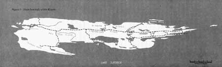 map of foot trails