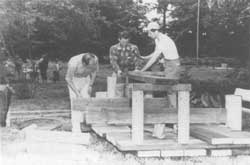 Construction of Fort replica