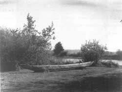 Dugout canoe