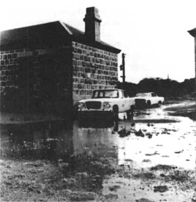 Ranger's Office with storm damage