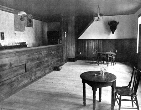 interior of Sutlers Store