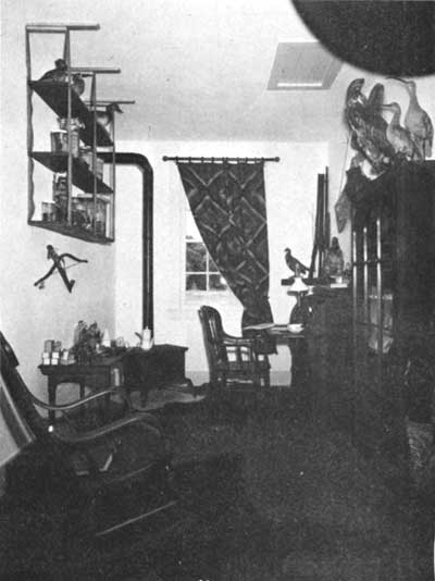 interior of Quarters E