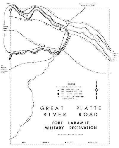 Great Platte River Road map