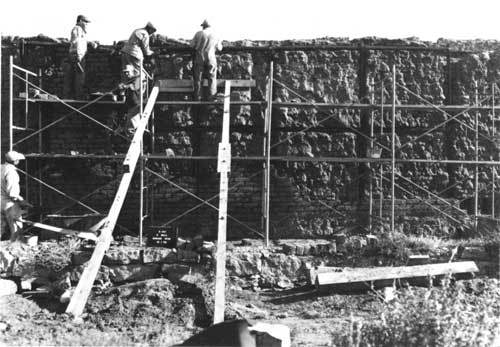 stabilizing a wall