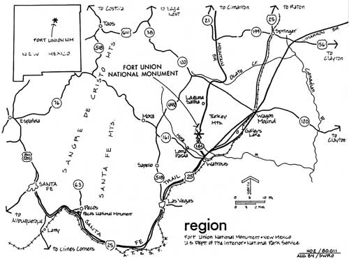 regional map