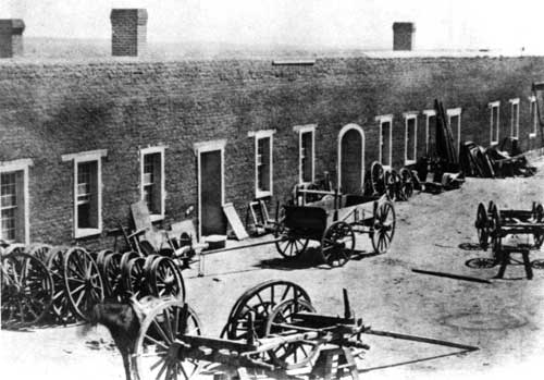 historic photo of Fort Union