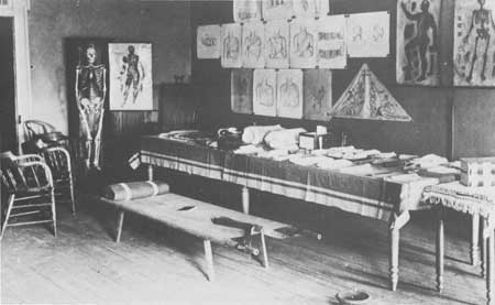 Classroom at Fort Union hospital