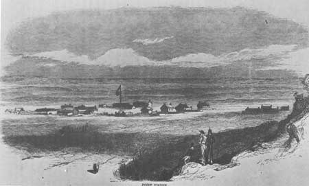 sketch of first Fort Union