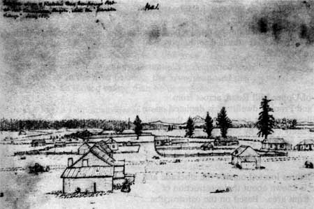 painting of Fort Vancouver