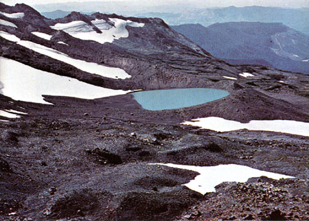 lake and end moraine