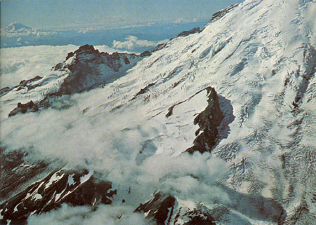 northeast flank of Mount Rainier