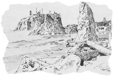 sea stacks