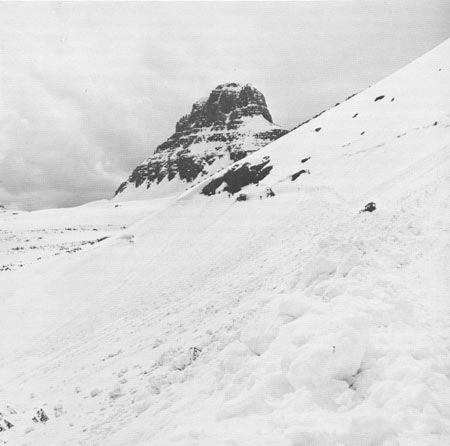 removing the snow from Going-to-the-Sun Road