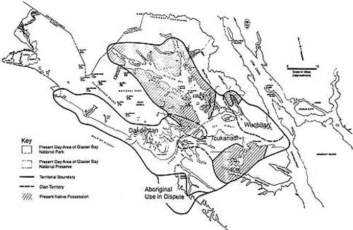 Hoonah territory map